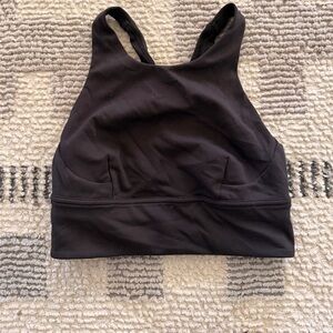 lululemon athletica Black Crop Top